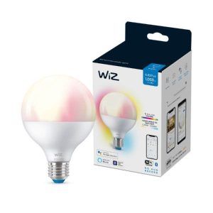 Bombilla WiZ Color Globo G95 E27 Pack Individual Philips Wifi Con tecnología SpaceSense