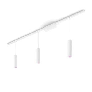 Perifo Color Plafón Philips HUE 3 Colgantes Blanco Zigbee & BT