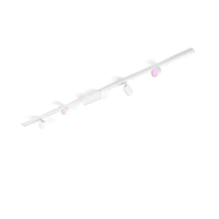 Perifo Color Plafón Philips HUE 4 Focos Blanco Zigbee & BT