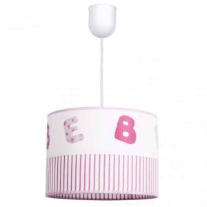 Colgante Infantil Bebe Rosa