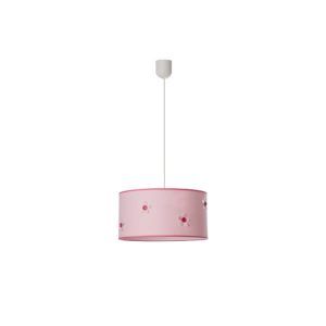 Colgante Infantil Botón Rosa