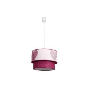 Colgante Infantil Corazones Rosa