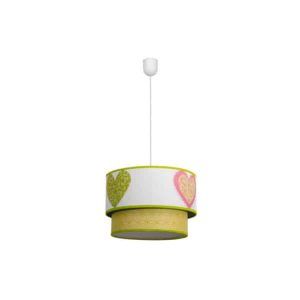 Colgante Infantil Corazones Verde