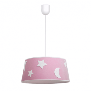 Colgante Infantil Firmamento Rosa