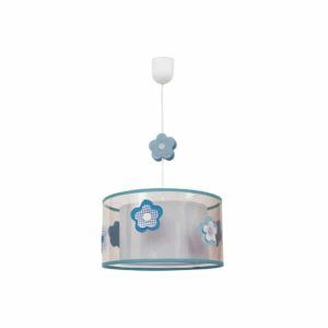 Colgante Infantil Flor Azul