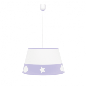 Colgante Infantil Galaxia Lila
