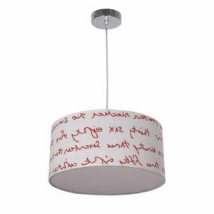 Colgante Infantil Letters Blanco