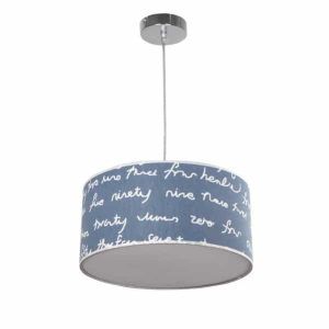 Colgante Infantil Letters Azul