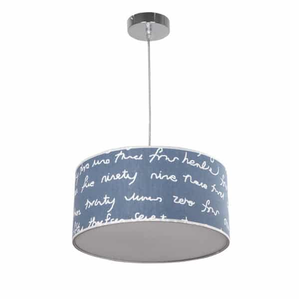 Colgante Infantil Letters Azul
