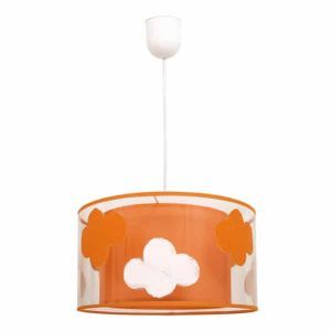 Colgante Infantil Nube Naranja