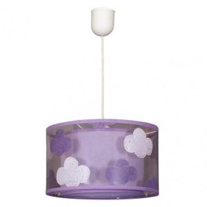 Colgante Infantil Nube Lila