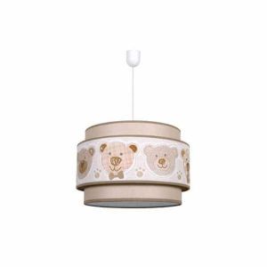 Colgante Infantil Panda Marrón