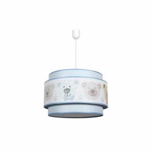 Colgante Infantil Panda Azul