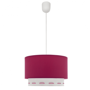 Colgante Infantil Trazos Fucsia