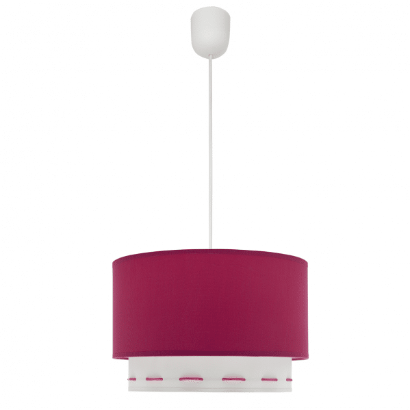 Colgante Infantil Trazos Fucsia