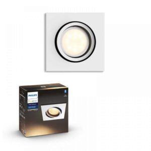 Empotrable Milliskin Philips HUE Ambiance Cuadrado Blanco Zigbee & BT