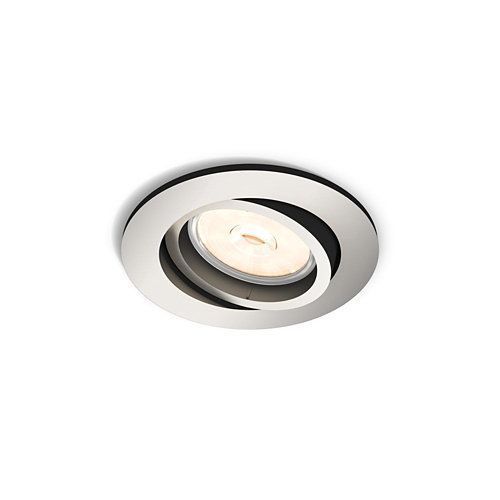 Empotrable LED Donegal Redondo Níquel Philips