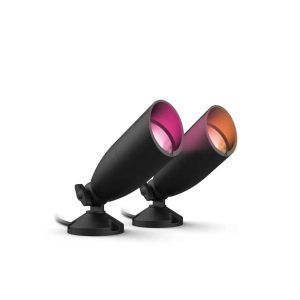 Foco Pincho Ground Color WiZ Wifi Philips Kit Inicio Con tecnología SpaceSense