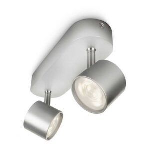 Foco Orientable Star Gris 2L Philips