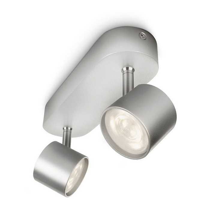 Foco Orientable Star Gris 2L Philips
