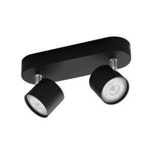 Foco Orientable Star Negro 2L Philips