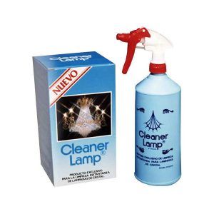 Limpia Cristal Lámparas Botella Spray 1L