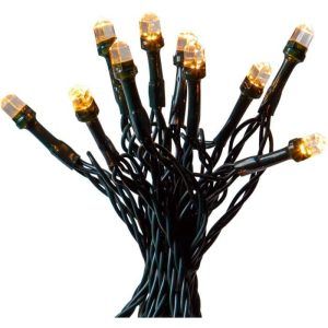 Guirnalda Luces Navidad Diamond Star Ámbar Led IP44