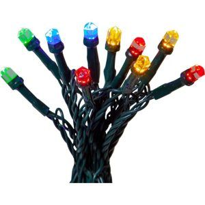 Guirnalda Luces Navidad Diamond Star Multicolor Led IP44