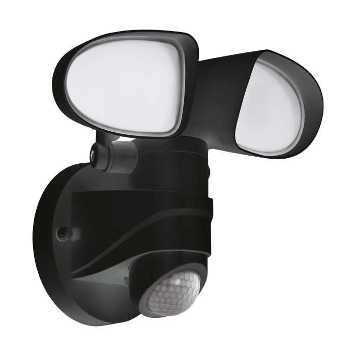 Aplique Pared Pagino 2L Sensor Negro