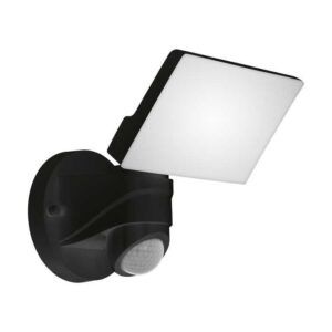 Aplique Pared Pagino 1L Sensor Negro