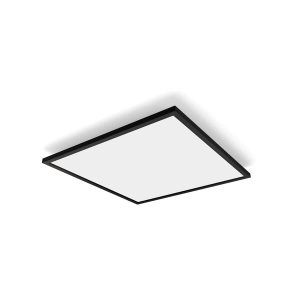 Aurelle Plafón Cuadrado G Philips HUE Ambiance Negro Zigbee & BT