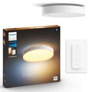 Enrave XL Plafón Philips HUE Ambiance Blanco Zigbee & BT