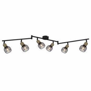 Foco Plafón Fiastra 6L Regleta Globo