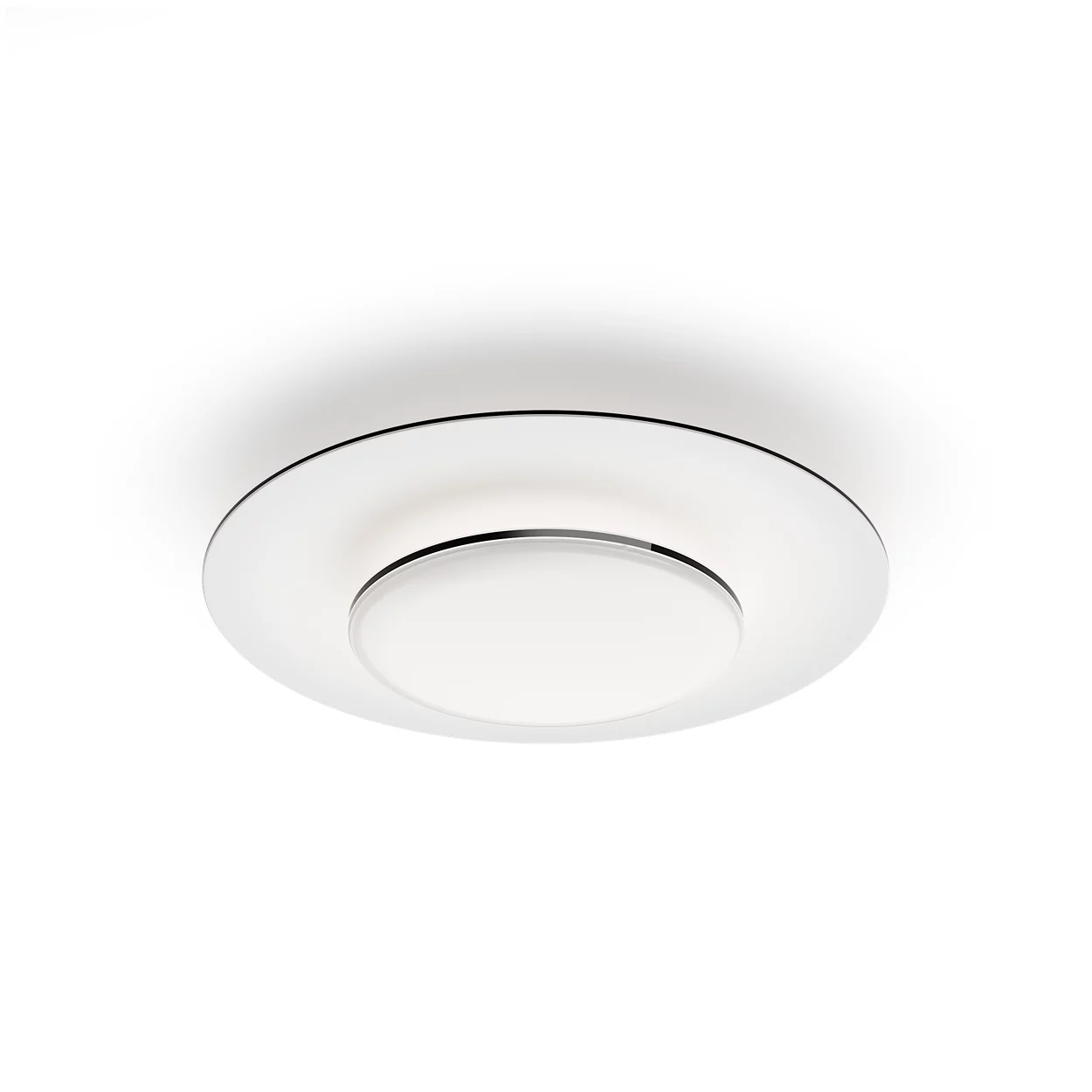 Plafón LED Garnet Superficie 30W 4000ºk Filo Negro Philips