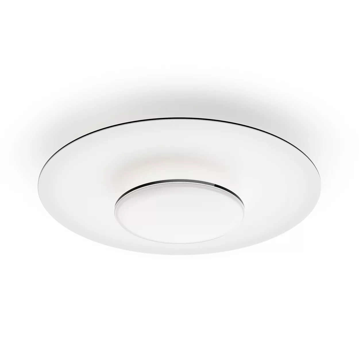 Plafón LED Garnet Superficie 40W 4000ºk Filo Negro Philips
