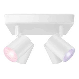 Lámpara Foco Imageo Color Blanco 4P Philips WiZ Wifi Con tecnología SpaceSense