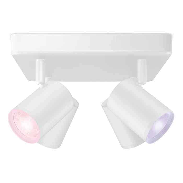 Lámpara Foco Imageo Color Blanco 4P Philips WiZ Wifi Con tecnología SpaceSense