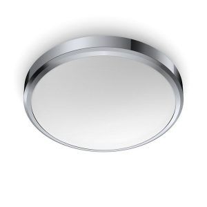 Plafón LED Doris Cromo 17W Philips IP44