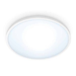 Lámpara Plafón SuperSlim 16w Blanco Ambiance Philips WiZ Wifi Con tecnología SpaceSense