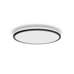 Plafón LED Ozziet Superficie 18W 2700ºk Negro Philips