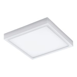 Plafón Argolis Cuadrado Blanco