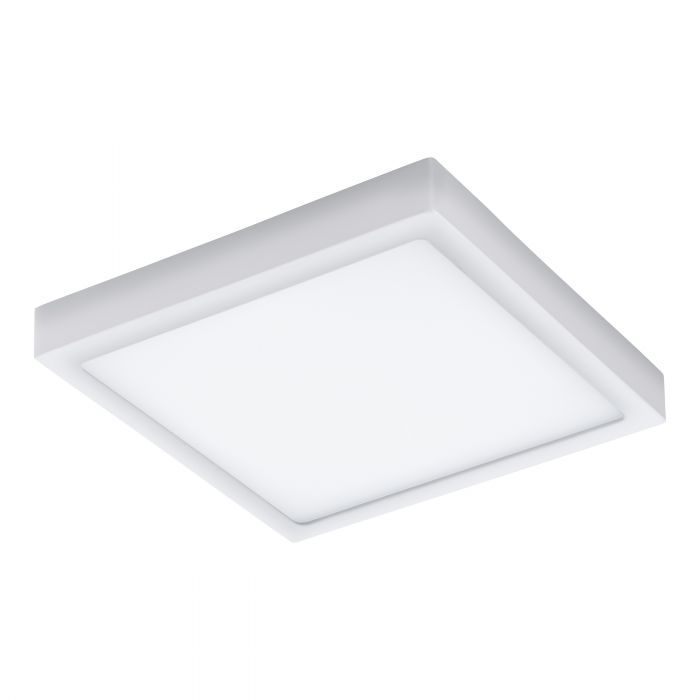 Plafón Argolis Cuadrado Blanco