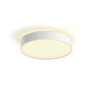 Devere M IP44 Plafón Philips HUE Ambiance Blanco Zigbee & BT