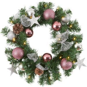 Corona Luces Navidad Noel Led