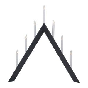 Sobremesa Velas Luces Navidad Arrow Antracita