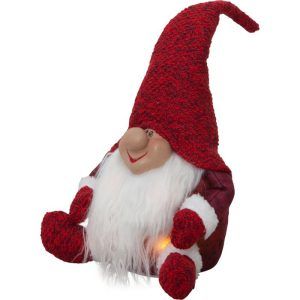 Muñeco Sobremesa Joylight Sit Rojo Luces Navidad