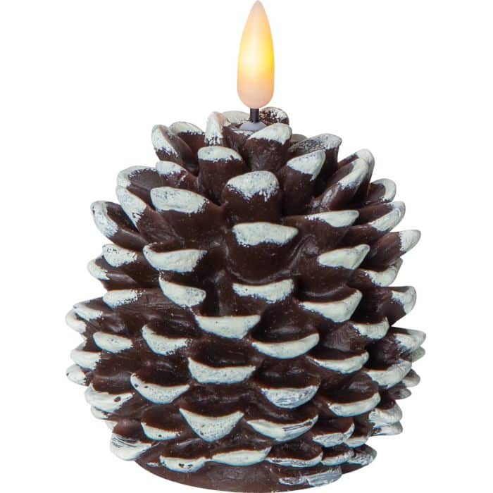 Vela Sobremesa Piña Luces Navidad Flamme