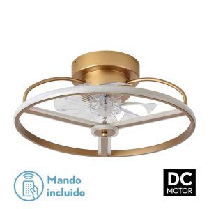 Ventilador Plafón de Techo Bora Oro DC