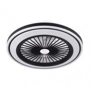 Ventilador Plafón de Techo Pruga Negro