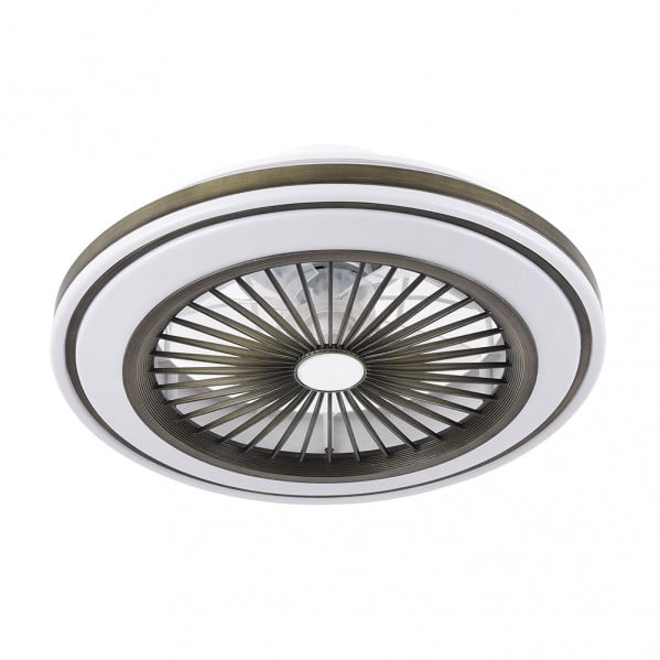 Ventilador Plafón de Techo Pruga Cuero